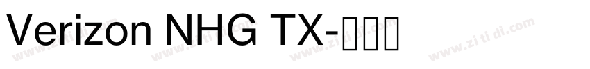 Verizon NHG TX字体转换